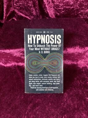 Vintage Hypnosis by H. D. Birns 1968 First Printing Award Books Paperback Book